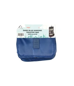 Blue Hanging Toiletry Bag 24x42cm