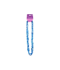 Blue Happy Birthday Necklaces 78cm 3pk