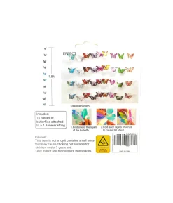Blue Hollowed-out Butterfly String 1.8m