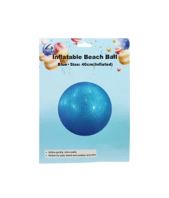 Blue Inflatables Beach Ball 40cm 1pc