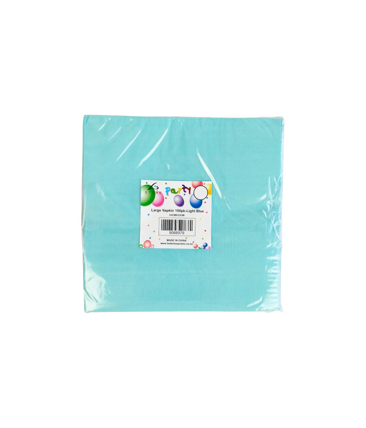 Blue Large Napkin 100pc 33x33cm
