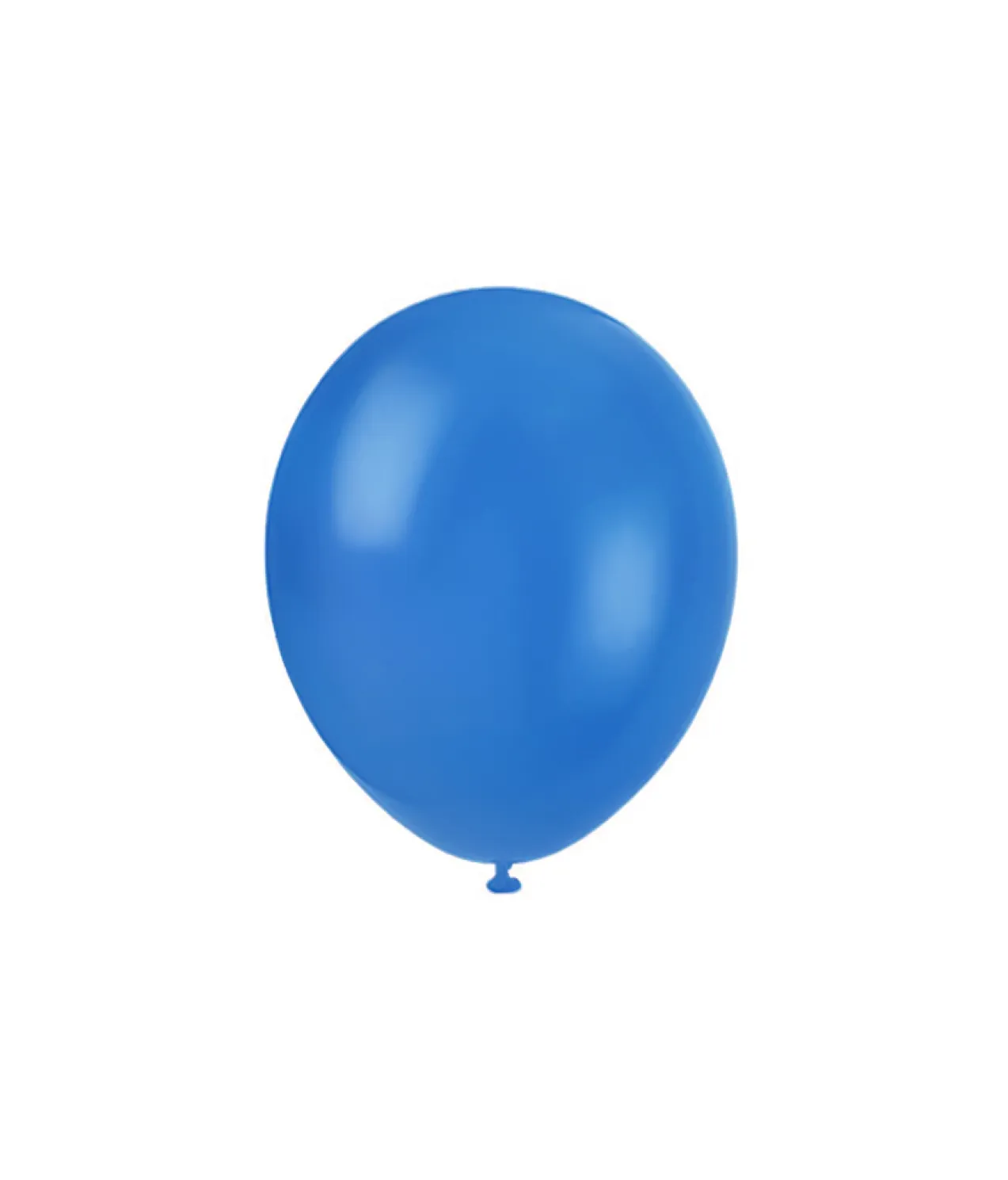 Blue Metallic Latex Balloons 12inch 50pk