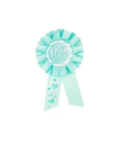 Blue Mom To Be Badge 8×15.5cm