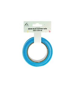 Blue Neon Gaffer Tape 1.2cm x 5m