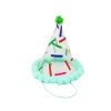 Blue Party PVC Clear Hat