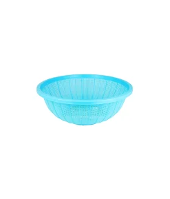 Blue Plastic Round Colander 32.5cm