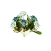 Blue Rose Bunch 7 Head 32cm