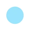 Blue Round Masonite Cake Board 6in