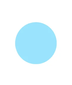Blue Round Masonite Cake Board 6in