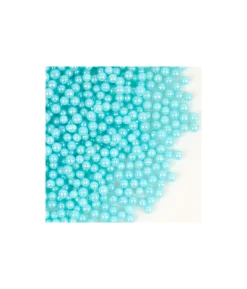 Blue Sugar Pearls 4mm 80g
