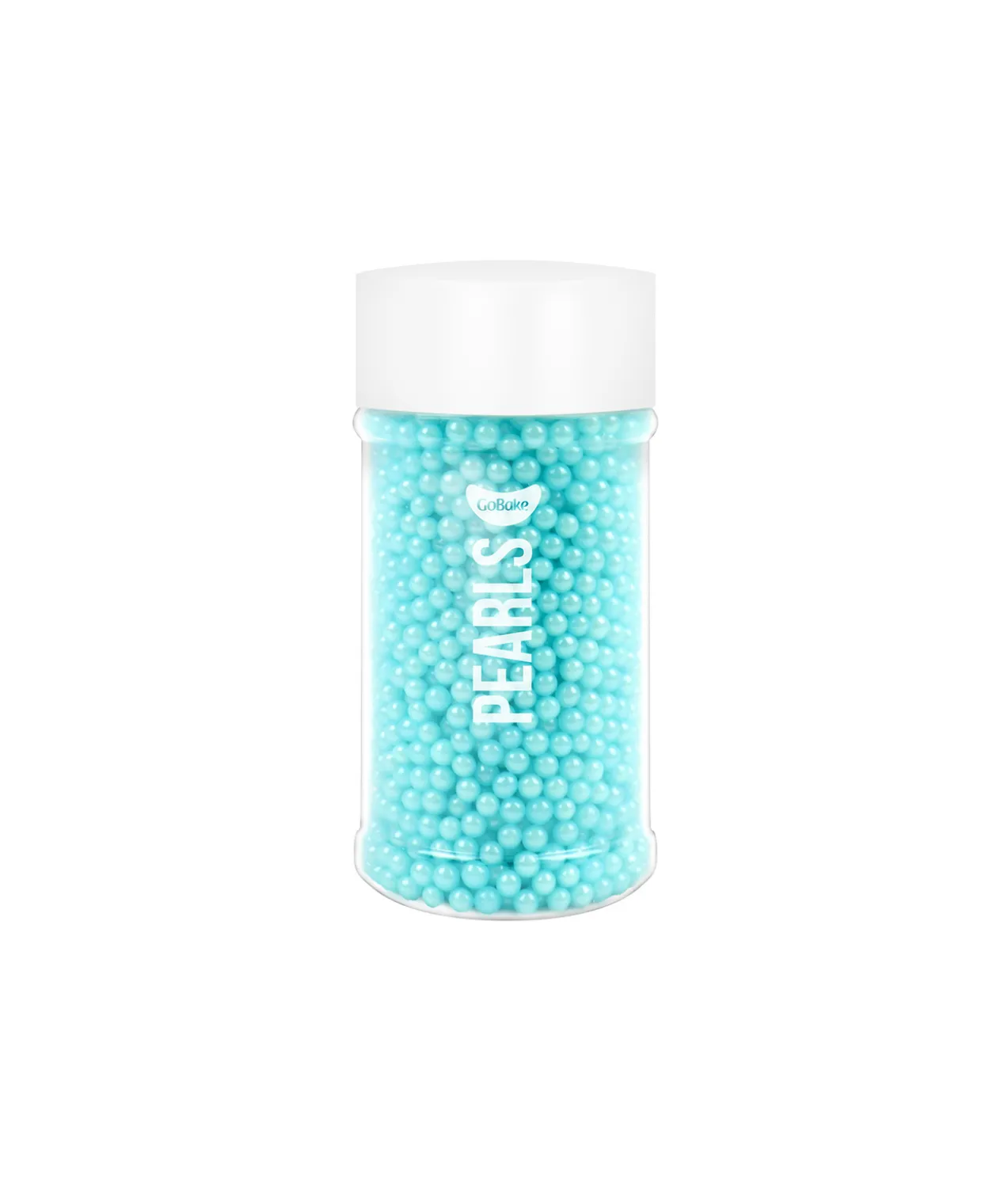 Blue Sugar Pearls 4mm 80g