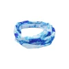 Blue Tie Dye Fabric Headband