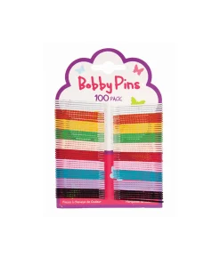 Bobby Pins Colour Small 100Pk