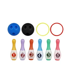 Bowling Ball & Ring Set 10pc
