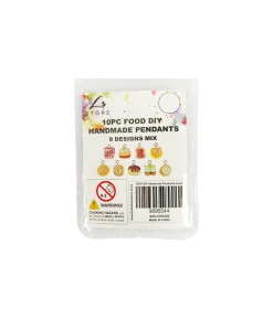 Bread DIY Handmade Pendants 10pc