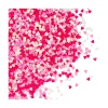 Bright Heart Shape Sprinkles 75g
