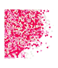 Bright Heart Shape Sprinkles 75g