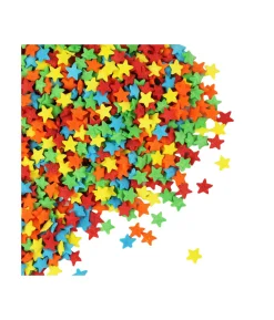 Bright Star Shape Sprinkles 75g