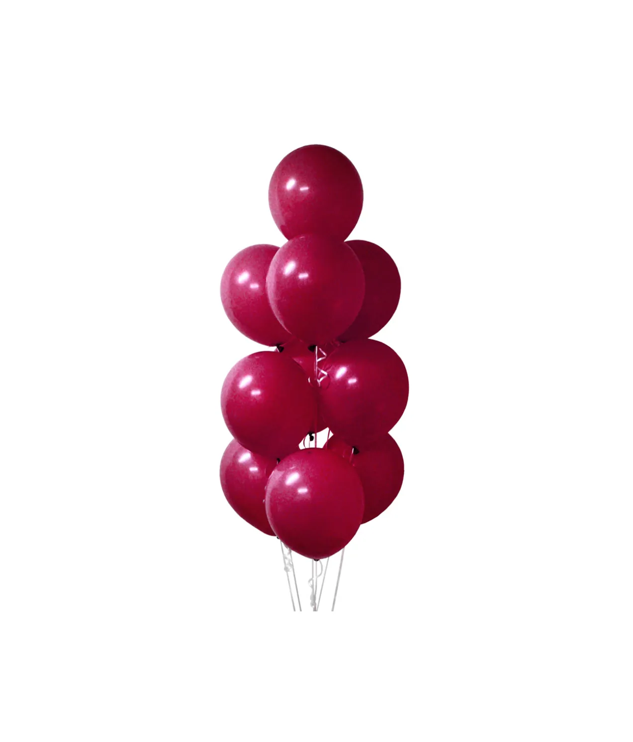 Burgundy Latex Balloons 12inch 20pk