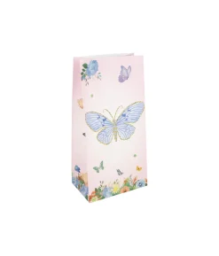 Butterfly Design Paper Bags & Stickers 29cm 10pk