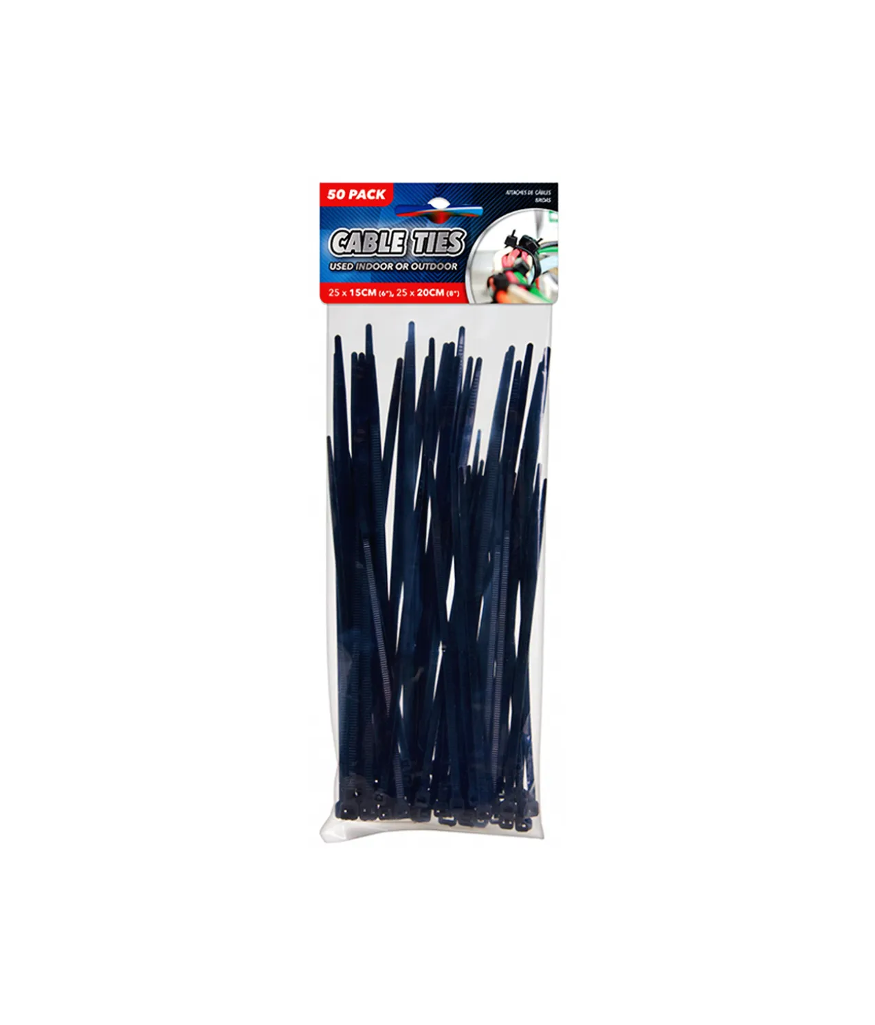 Cable Ties Assorted 50pk