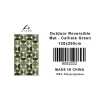Calliste Green Outdoor Reversible Mat 120 x 200cm