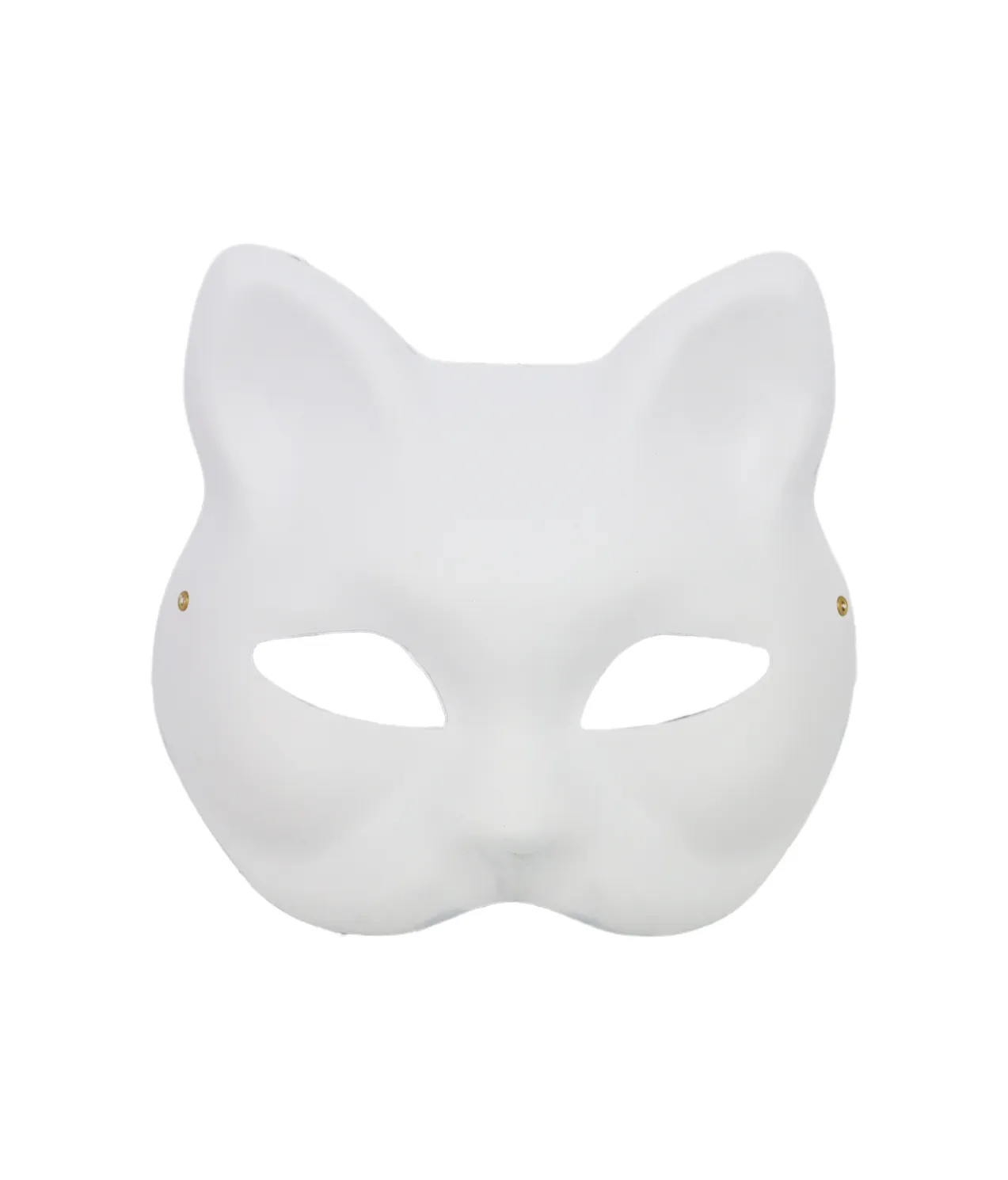 Cat Face Paintable Paper Mask