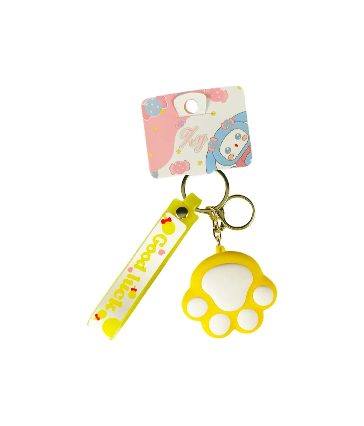 Cat paw Keychain 5.5cm Assorted