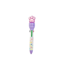 Cat Scratch Rotating Ballpoint Pen Assorted 16cm