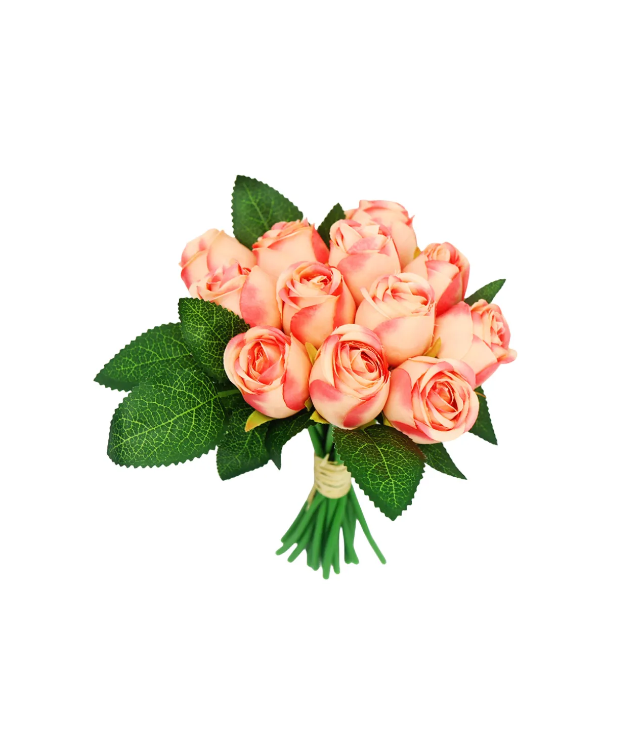 Champagne Fragrance Rose 17 Bunch 12 Head 24cm