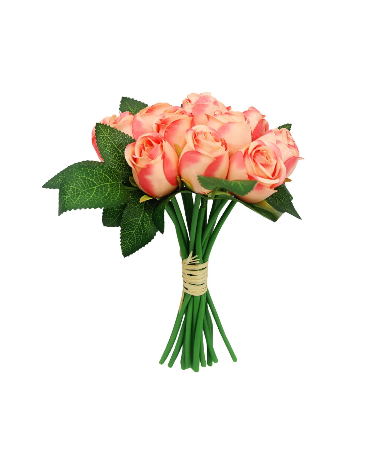 Champagne Fragrance Rose 17 Bunch 12 Head 24cm