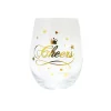 Cheers Stemless Wine Glass