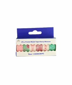 Cherry Blossom Washi Tape 6pk