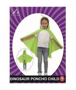 Child Dinosaur Poncho Costume