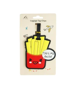 Chips Luggage Tag 10 x 11cm