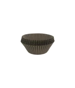 Chocolate Paper Large Baking Cups 72pk