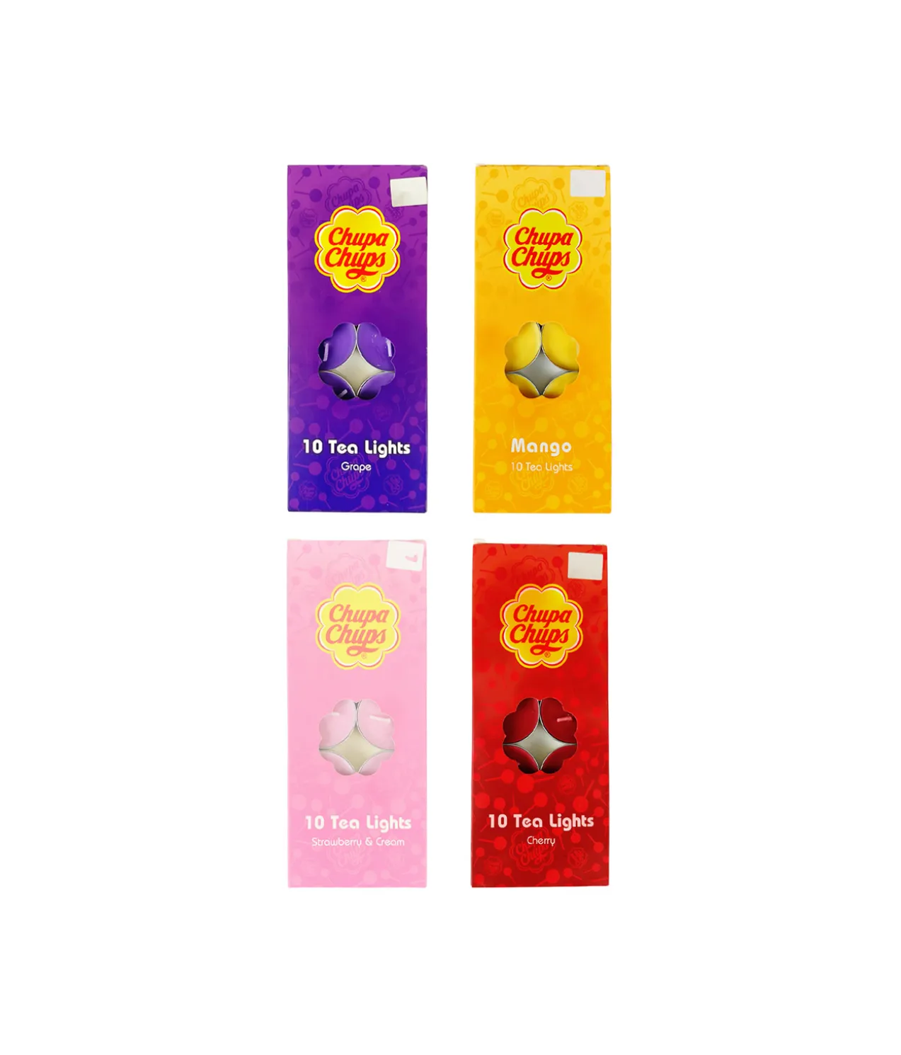 Chupa Chups Scented Tealights Assorted 10pc