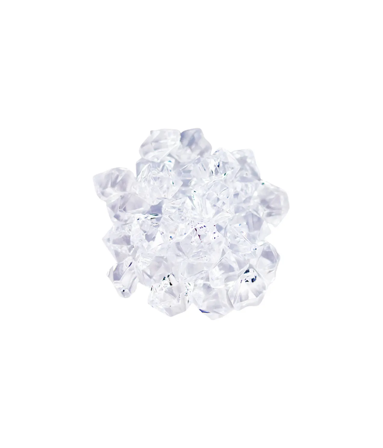Clear Big Crystal Plastic Stone 160g