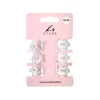 Clear Claw Clip Set 6pk