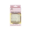 Clear French Tip Press On Nails 24pc
