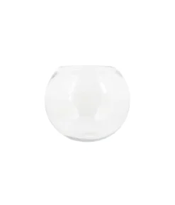 Clear Glass Fish Bowl Height 170mm
