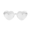 Clear Heart Shape Glasses