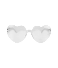 Clear Heart Shape Glasses
