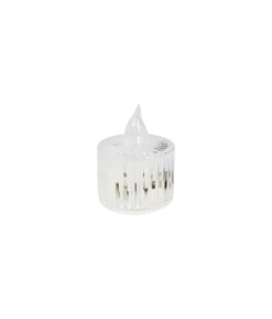 Clear LED Tealight Candle 4pk