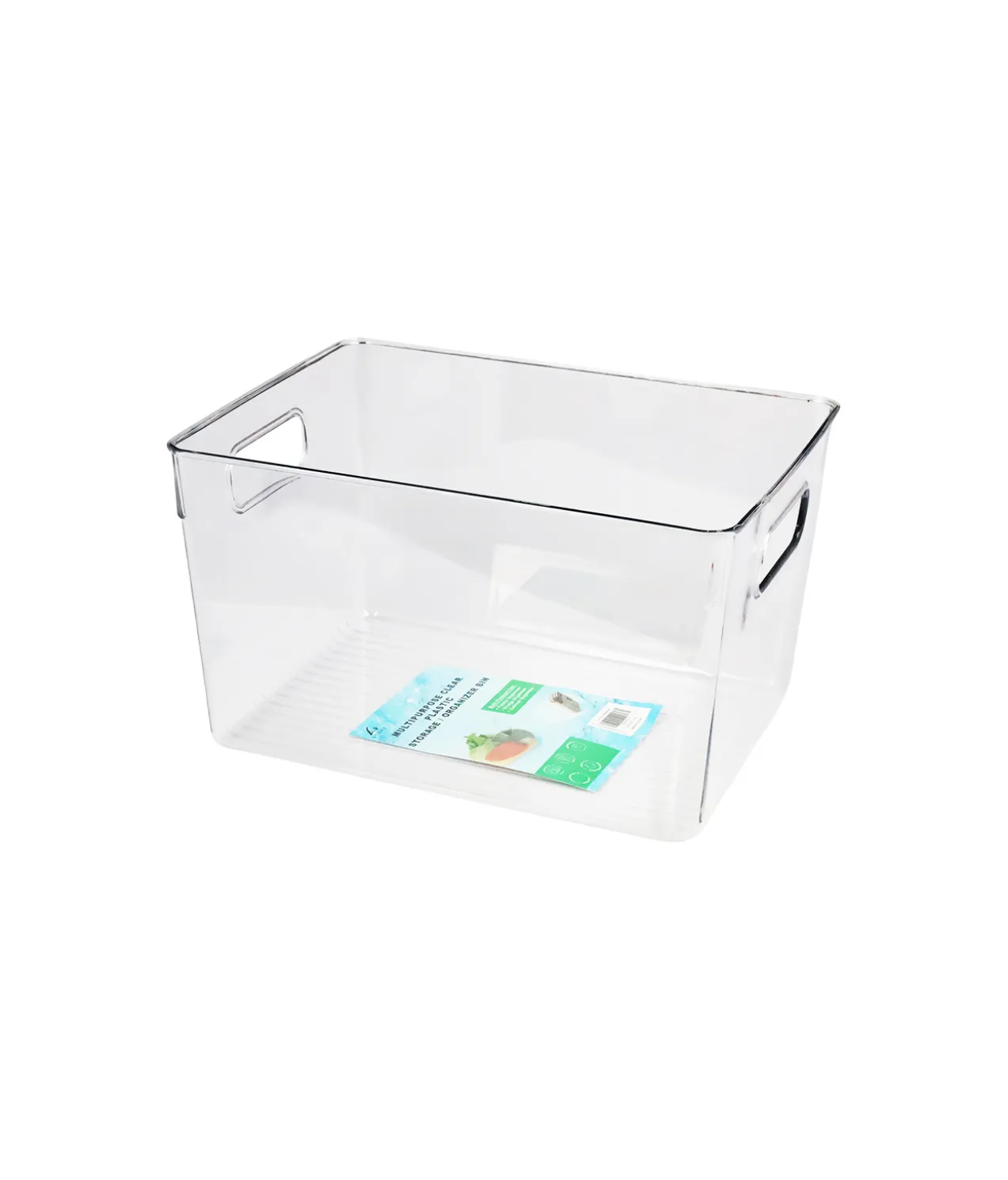 Clear Plastic Multipurpose storage box 25 x 19 x 13.5cm