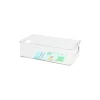 Clear Plastic Multipurpose storage box 25.1 x 15.2 x 7.5cm