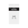 Clear Plastic Tablecover 3pk