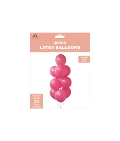 Clove Pink Latex Balloons 12inch 20pk
