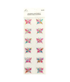 Colorful Butterfly Rhinestones Stickers