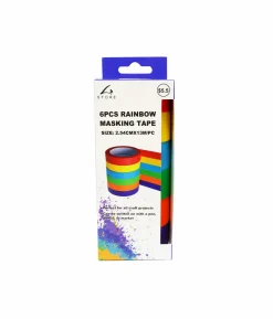 Colorful Masking Tape 6pc